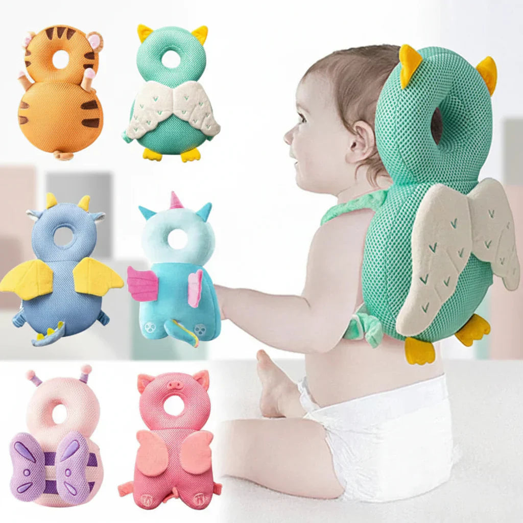 Cuscino Protettivo per Testa del Bambino Zaino di Sicurezza Anticaduta per Bambini | Meowbutter