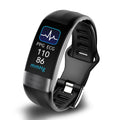 Pulsera inteligente HealthTrack — Rastreador de muñeca compacto, monitorización continua del ECG y la presión arterial