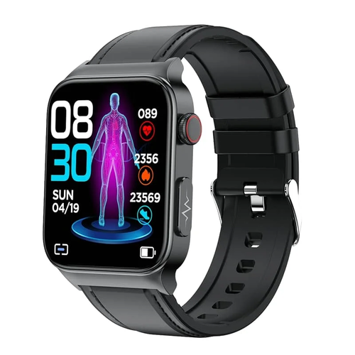 Reloj inteligente avanzado para monitorización de la salud — Pantalla táctil personalizable y monitor de salud