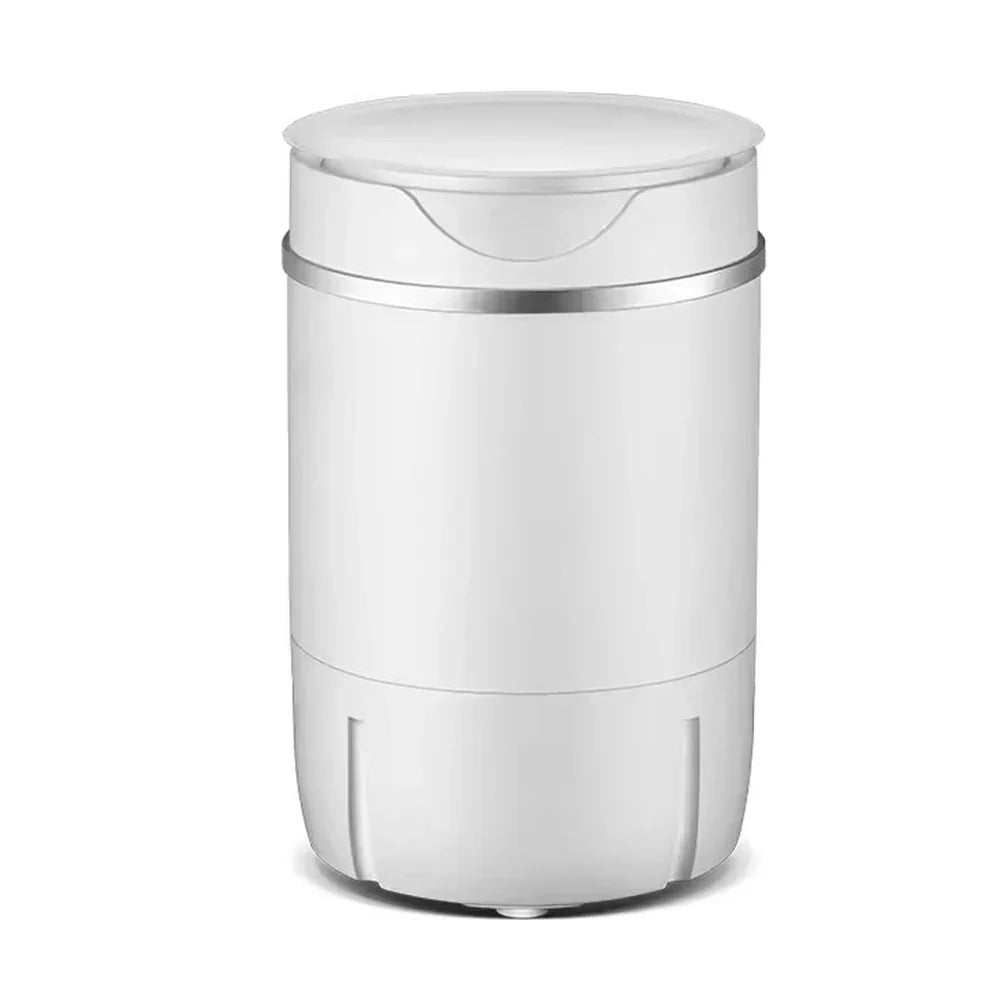 Kompakt halvautomatisk mini-vaskemaskine med én tromle