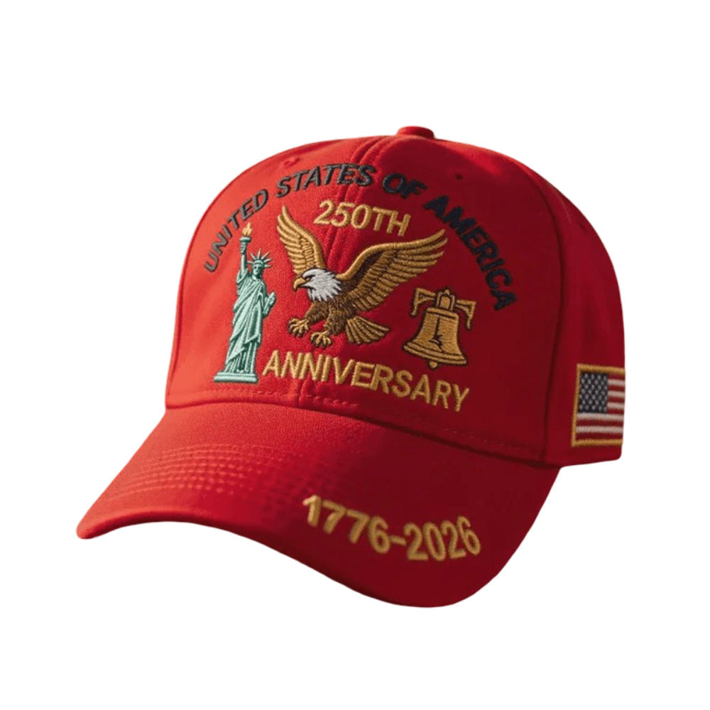 Patriotic Baseball Cap — Commemorative Design, Intricately Stitched National Motifs, Comfort Fit