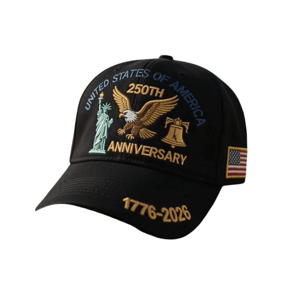 Patriotic Baseball Cap — Commemorative Design, Intricately Stitched National Motifs, Comfort Fit