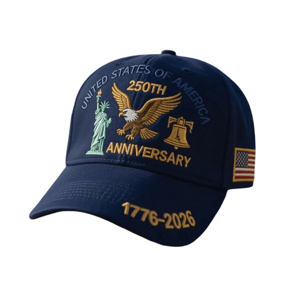 Patriotic Baseball Cap — Commemorative Design, Intricately Stitched National Motifs, Comfort Fit