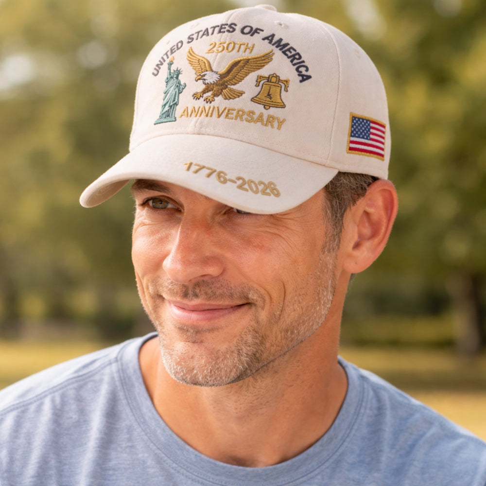 Patriotic Baseball Cap — Commemorative Design, Intricately Stitched National Motifs, Comfort Fit