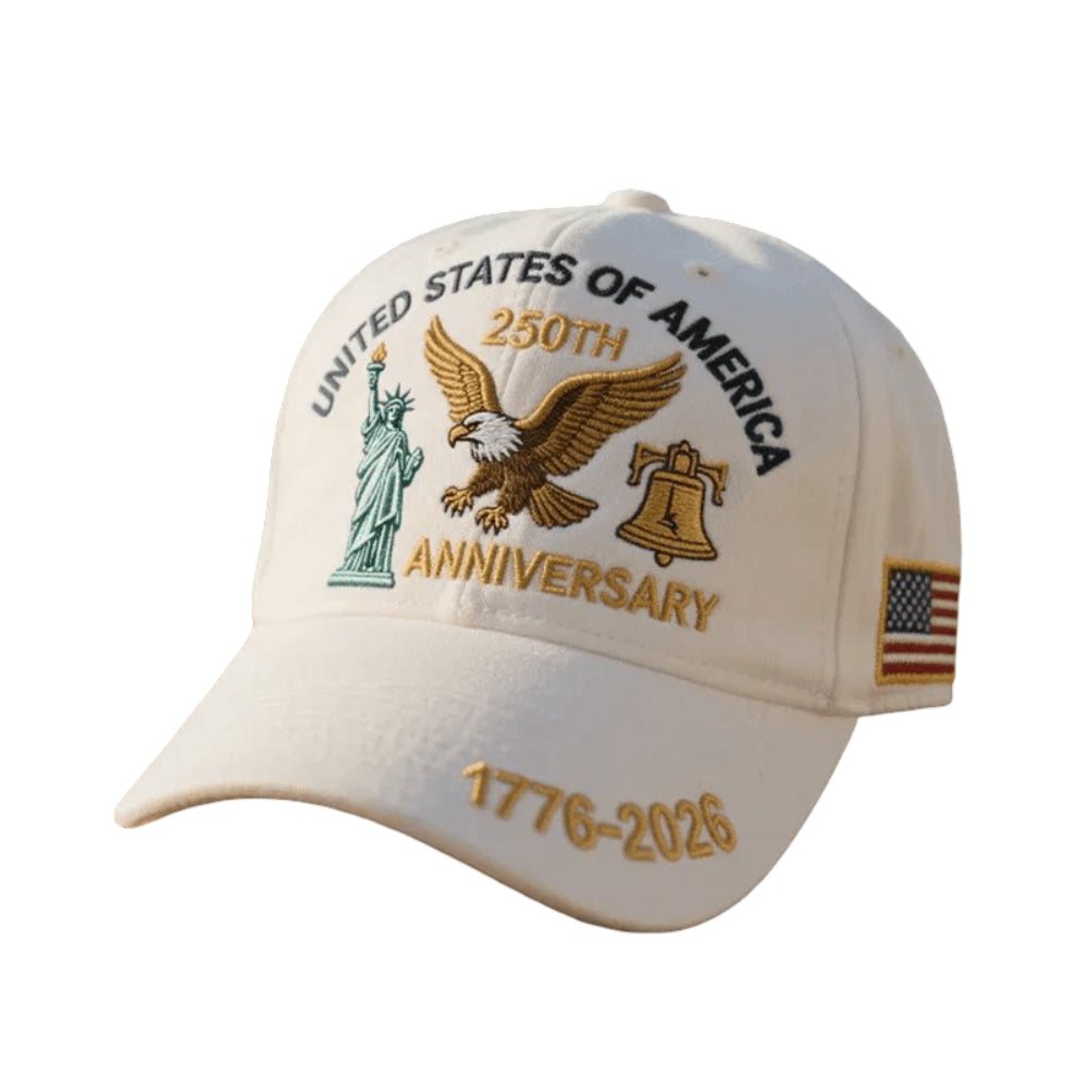 Patriotic Baseball Cap — Commemorative Design, Intricately Stitched National Motifs, Comfort Fit