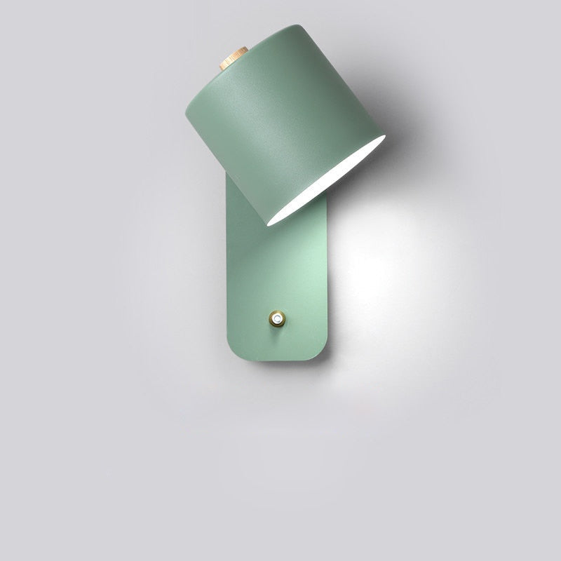 Candeeiro de Parede LED Moderno com Interruptor | Luz de Parede Interior | Meowbutter