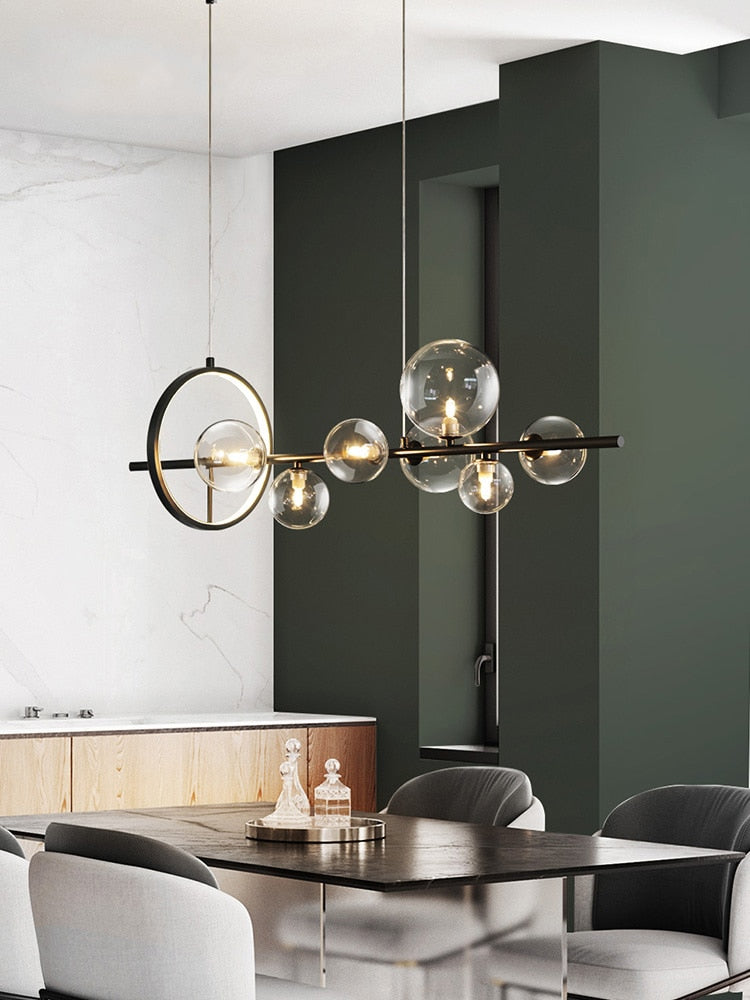 Liora Glass Bubble Chandelier | Orntli