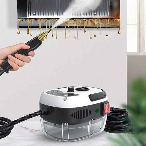 Parní čistič šetrný k životnímu prostředí s výkonem 2500 W — šest nastavitelných režimů výstupu termální páry