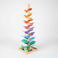 Turn de jucărie din lemn SoundTree pentru copii mici — joacă sonoră colorată