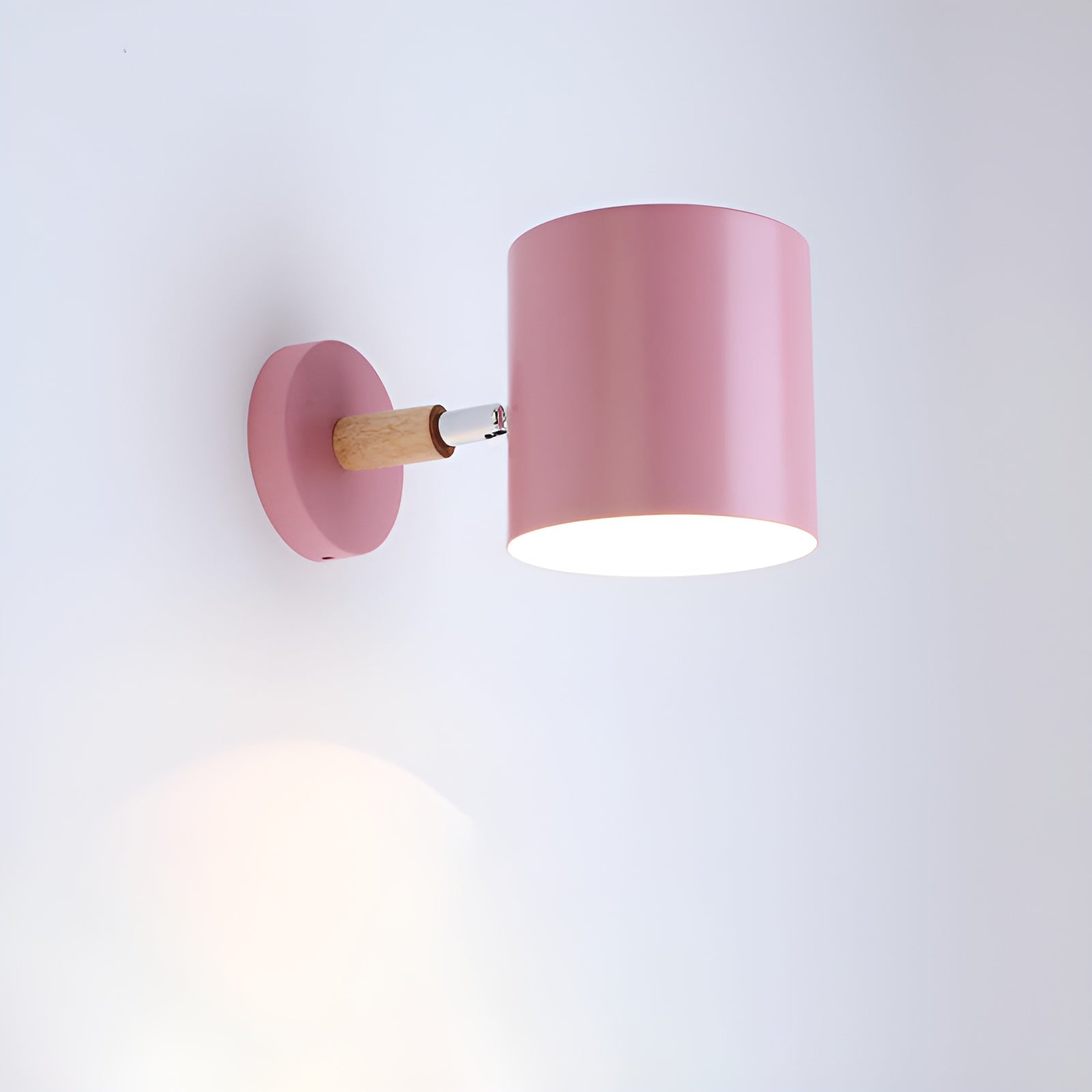 NordicGlow Adjustable Wall Lamp | Pastel Scandinavian Design | Meowbutter