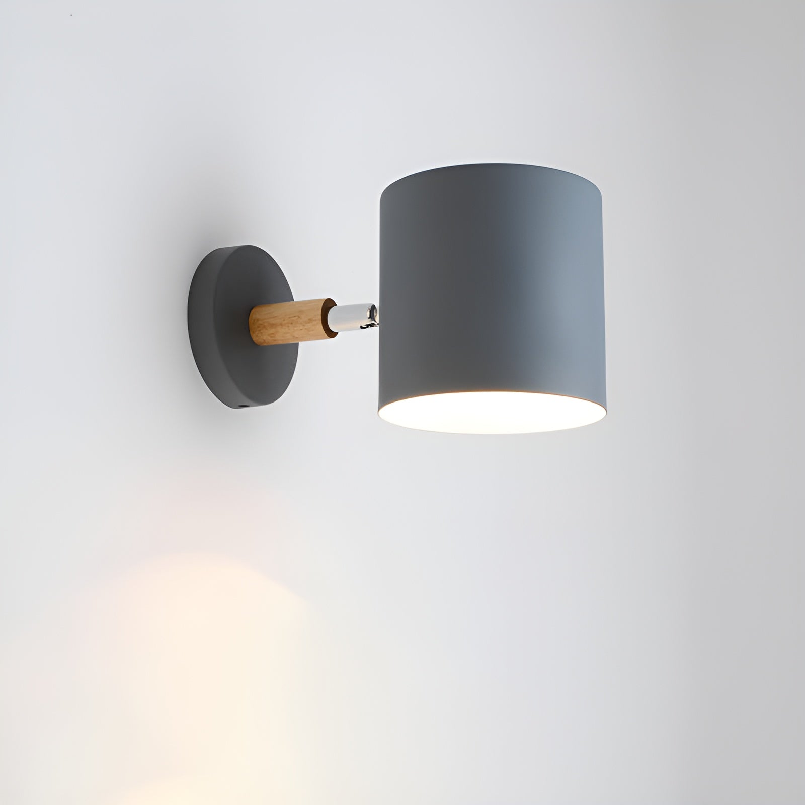 NordicGlow Adjustable Wall Lamp | Pastel Scandinavian Design | Meowbutter
