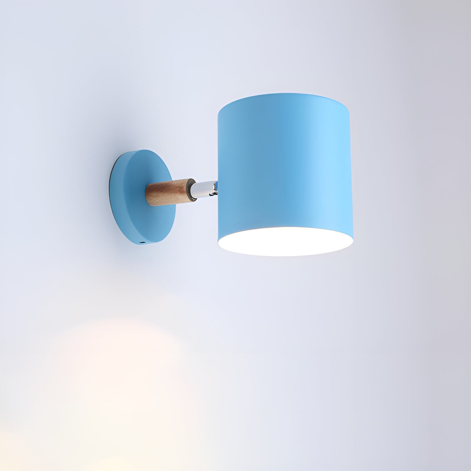 NordicGlow Adjustable Wall Lamp | Pastel Scandinavian Design | Meowbutter