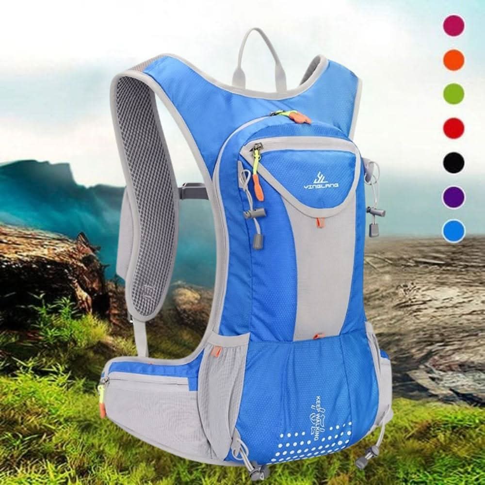 HydroFlow Pack Ultralight Cycling Hydration Backpack — Integrated Tube Routing