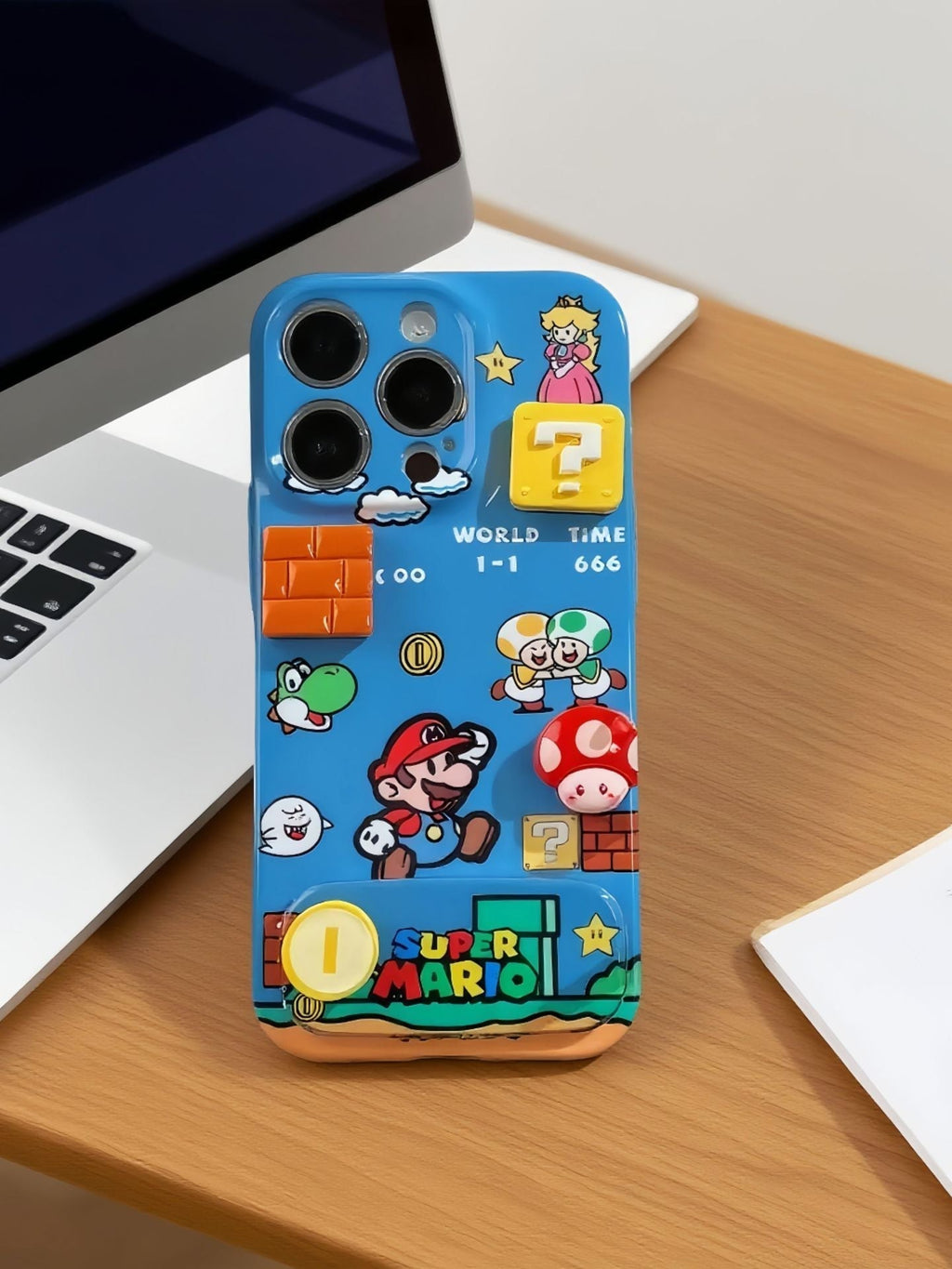 Cute Super Mario iPhone Case For A Playful Phone Look