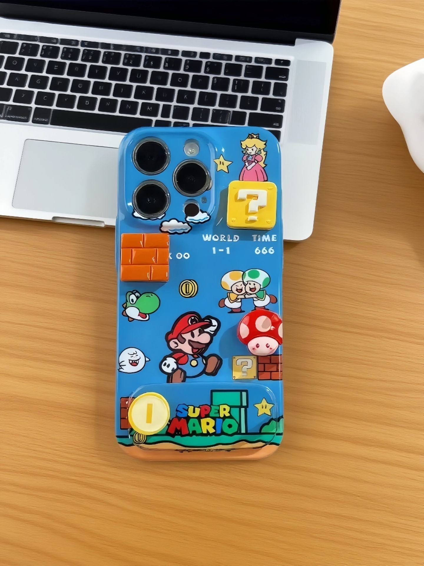 Cute Super Mario iPhone Case For A Playful Phone Look