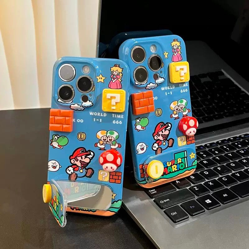 Cute Super Mario iPhone Case For A Playful Phone Look