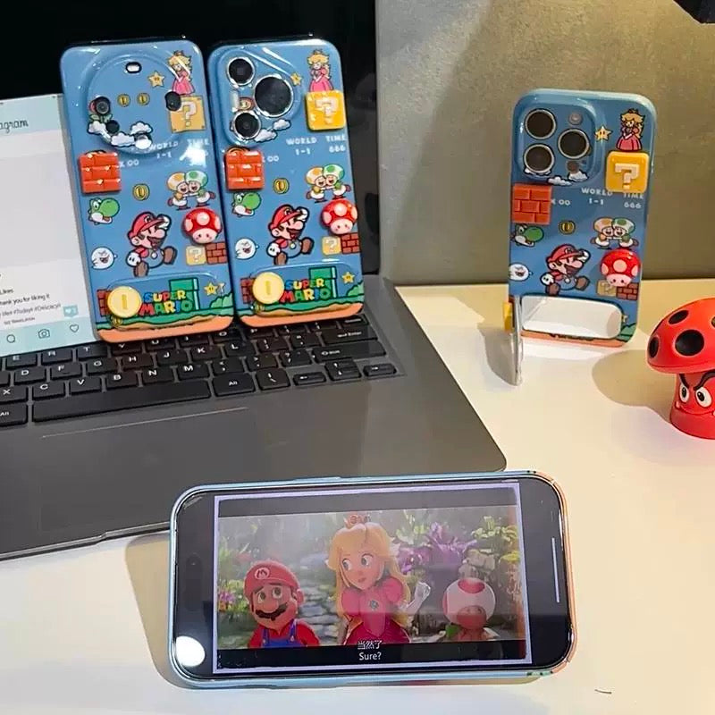 Cute Super Mario iPhone Case For A Playful Phone Look