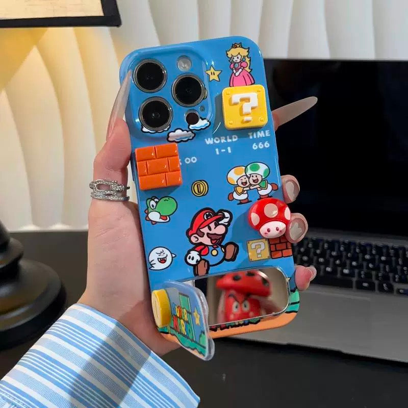 Cute Super Mario iPhone Case For A Playful Phone Look