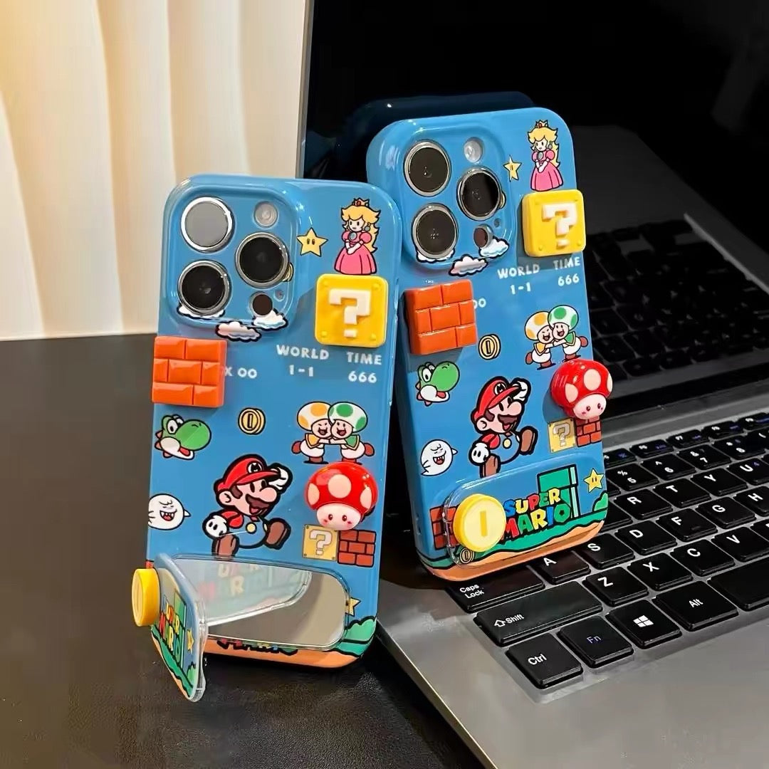 Cute Super Mario iPhone Case For A Playful Phone Look