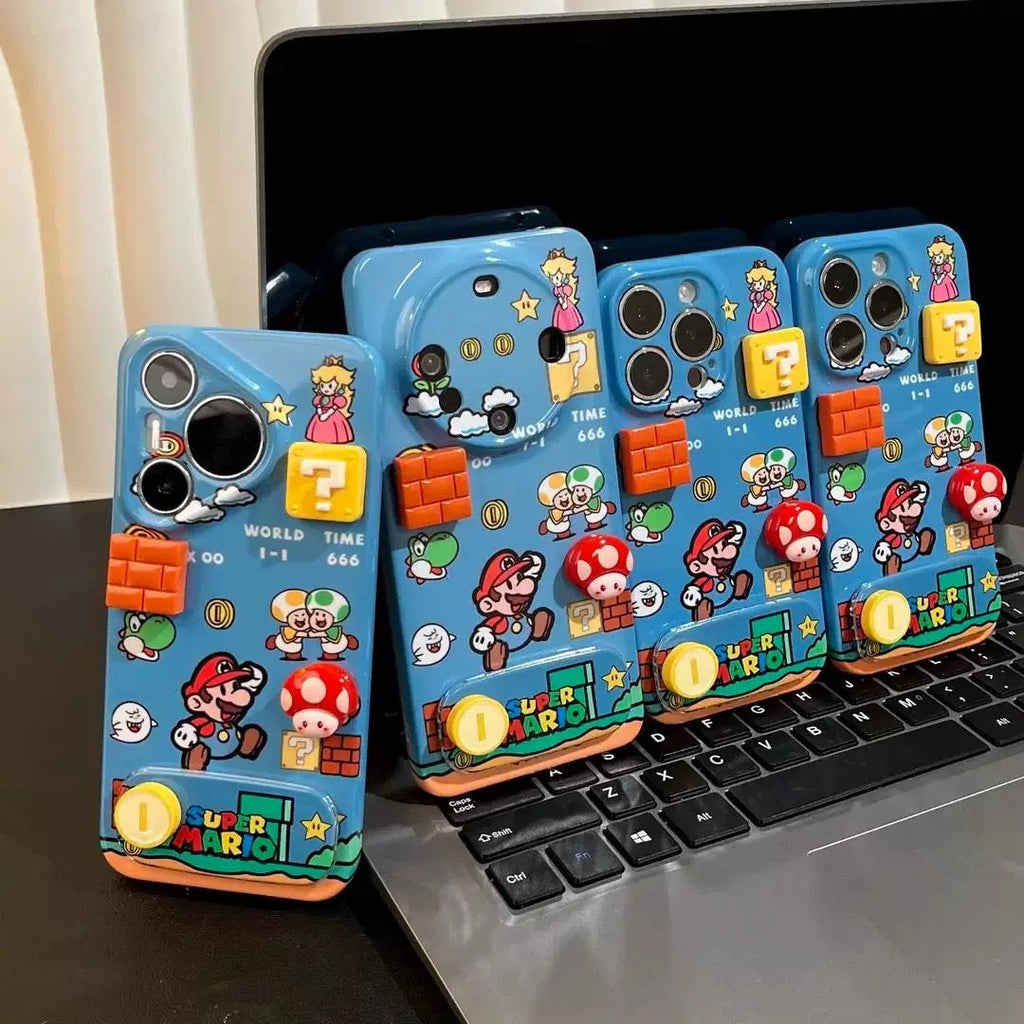 Cute Super Mario iPhone Case For A Playful Phone Look