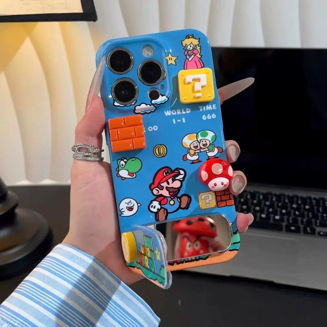 Cute Super Mario iPhone Case For A Playful Phone Look