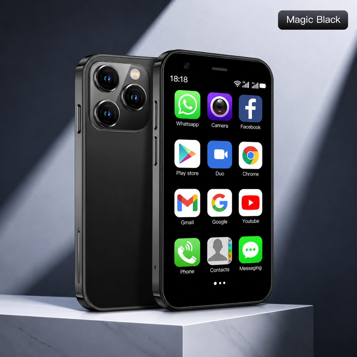 Børne-smartphone - Forældrekontrolfunktioner - Første telefon design | meowbutter