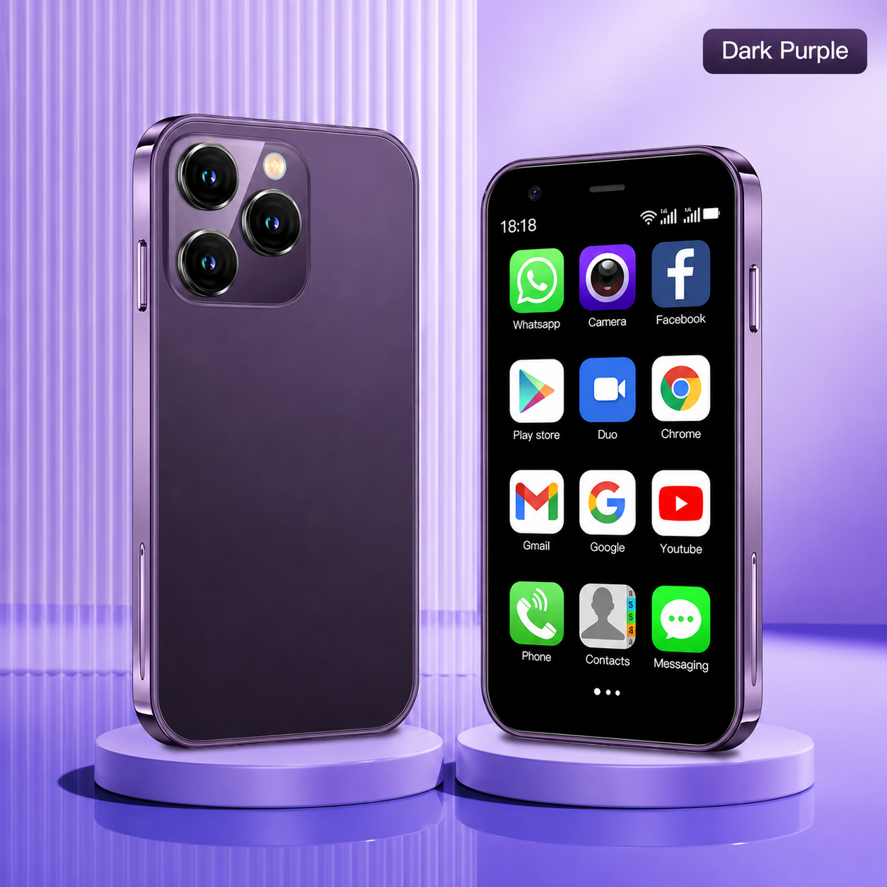 Børne-smartphone - Forældrekontrolfunktioner - Første telefon design | meowbutter