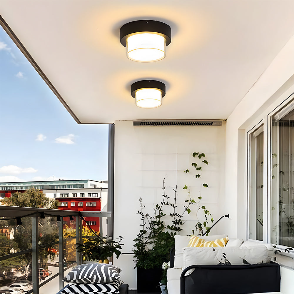 Außen-LED-Deckenleuchte | IP68 wasserdicht, bündig montierbar | Meowbutter