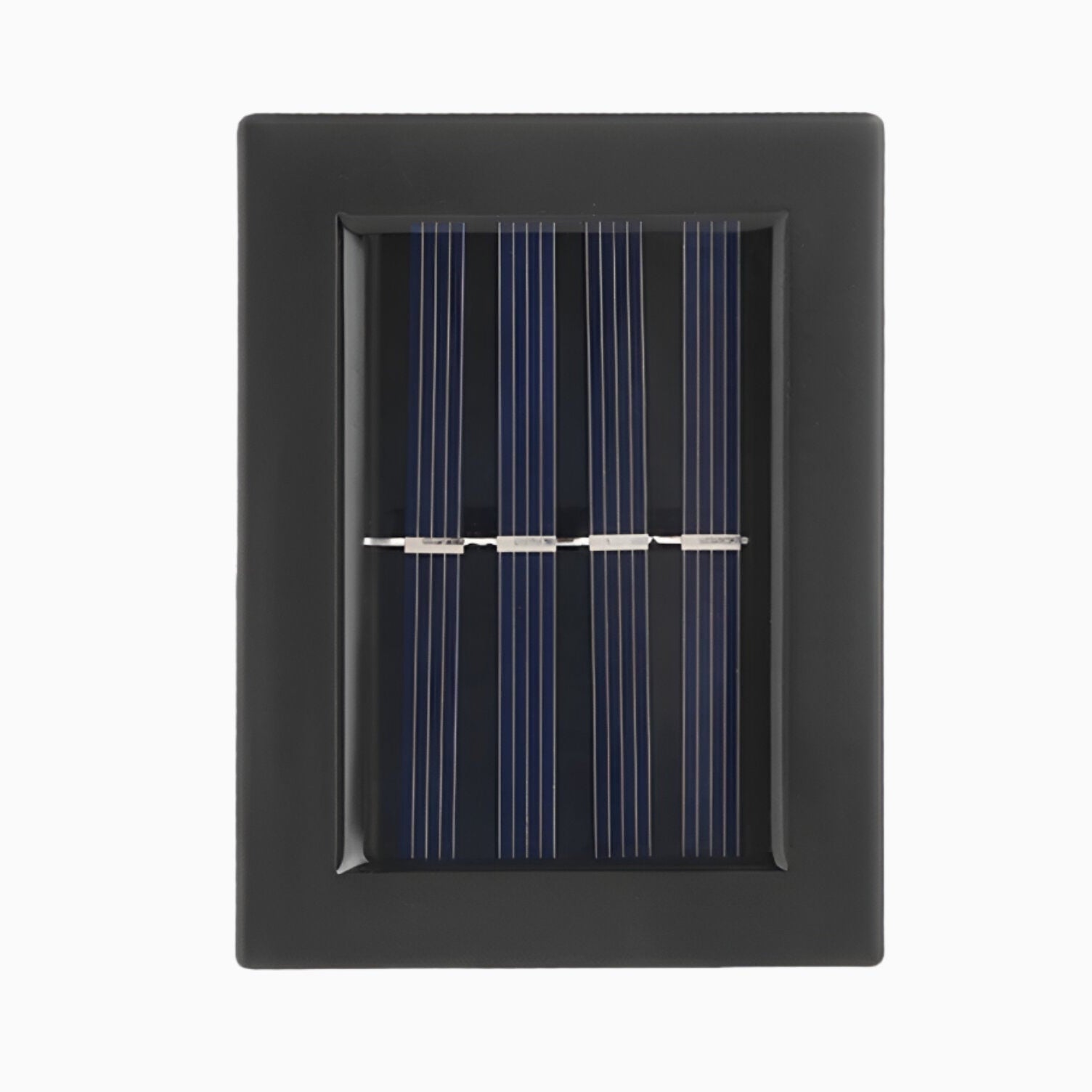 IP65-klassificeret solcelledrevet væglanterne med op- og nedadrettet belysning i art deco-stil