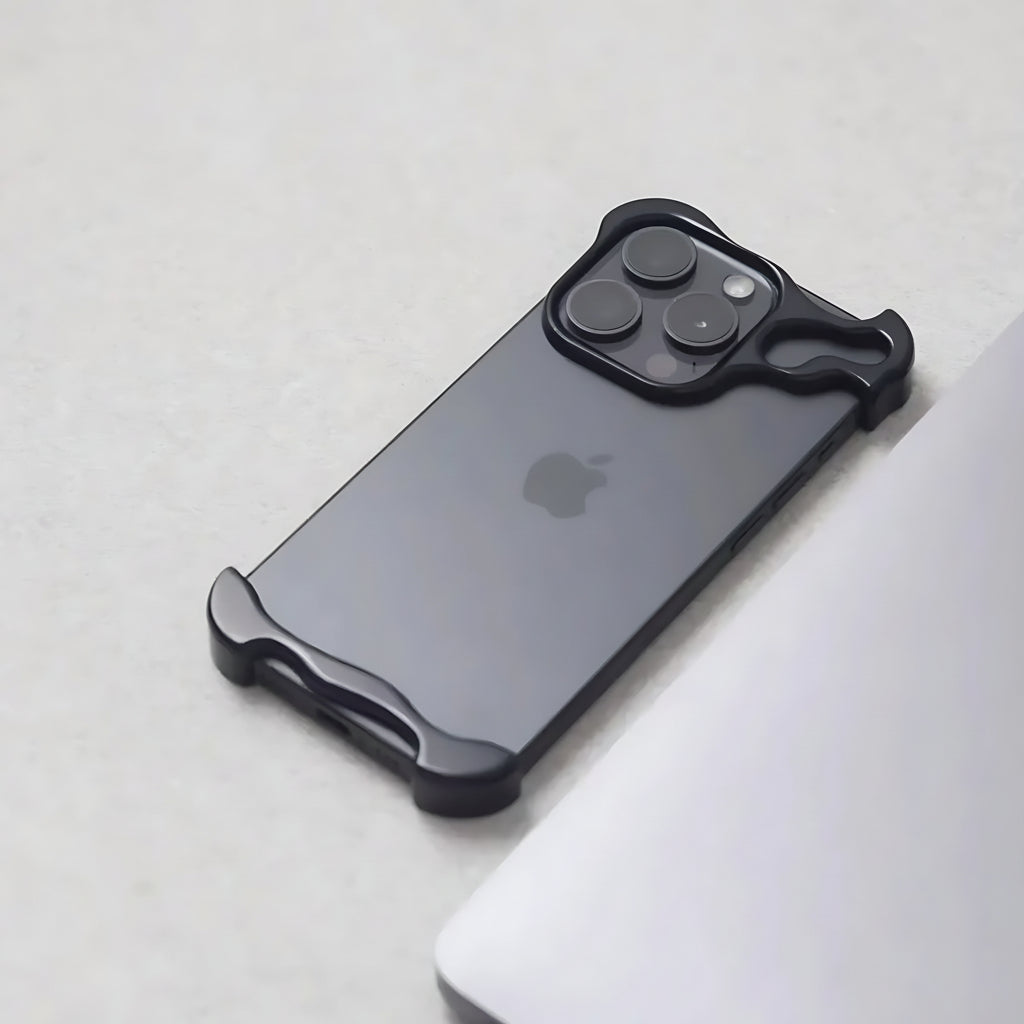 Phone Case Slim Titanium Alloy Protective Magnetic Cover | Meowbutter