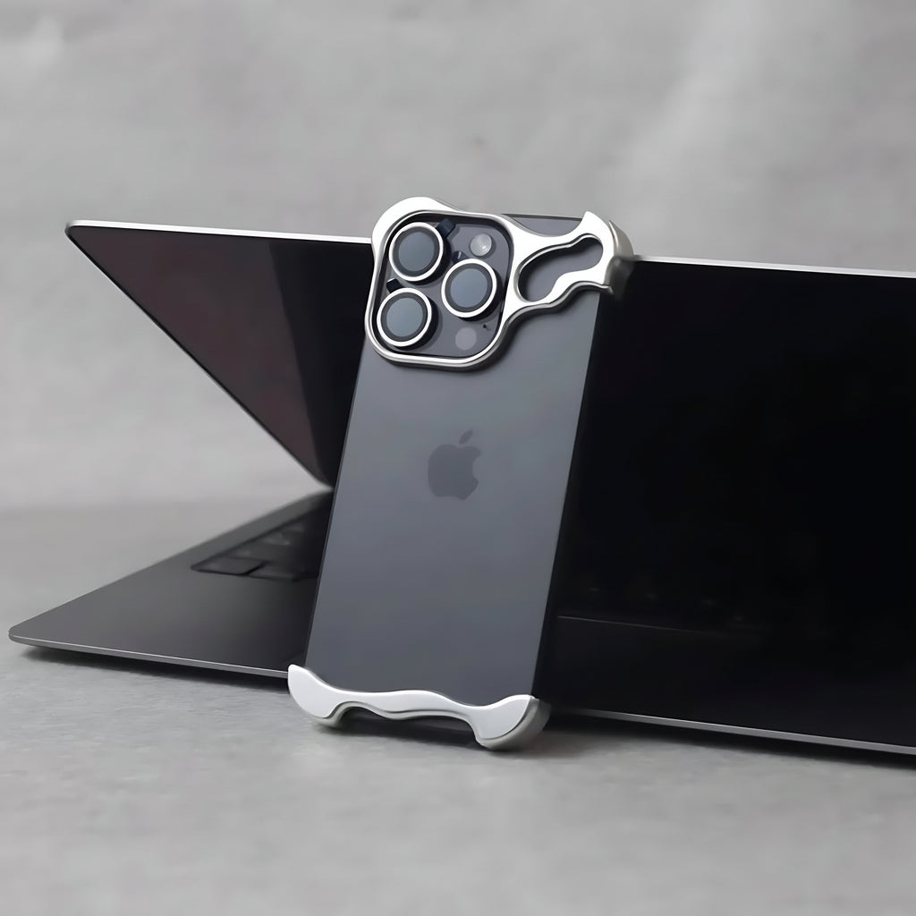 Phone Case Slim Titanium Alloy Protective Magnetic Cover | Meowbutter