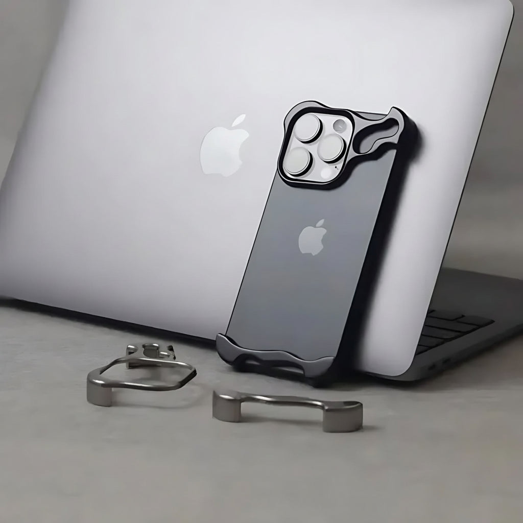 Phone Case Slim Titanium Alloy Protective Magnetic Cover | Meowbutter