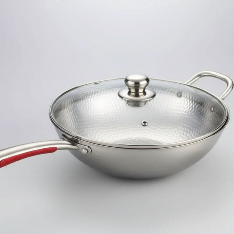Premium Edelstahl-Wok für Induktionskochfelder | meowbutter