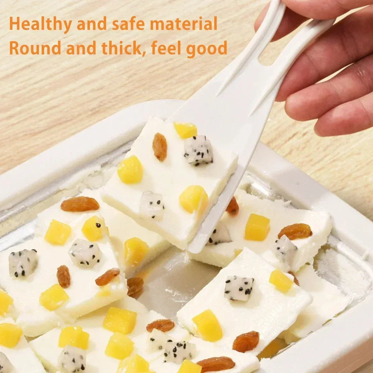 Ice Cream Maker Pan Frozen Dessert Maker Kitchen Gelato Maker | Meowbutter