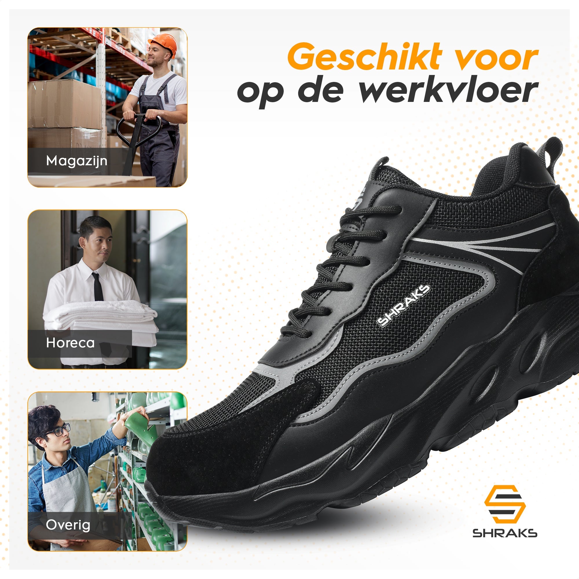 Moda Protective Work Shoes For Industrial Environments