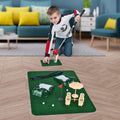 Kit compatto per l’allenamento di golf indoor — 5 mazze, tappetino per il putting e accessori