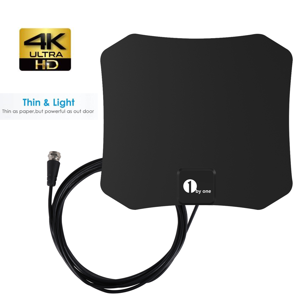 Kompaktní 4K pokojová televizní anténa – elegantní design, instalace plug-and-play