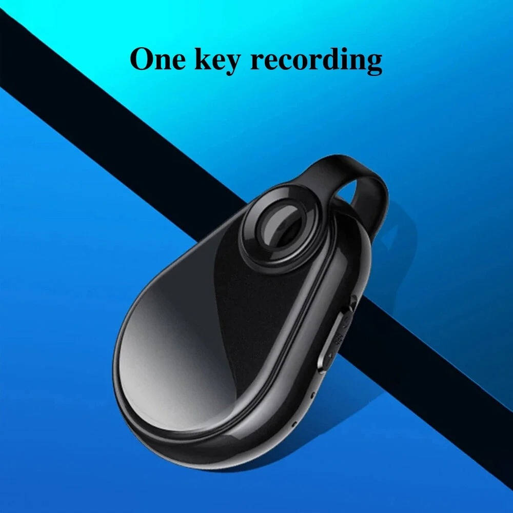 Videoregistratore indossabile mini 1080P — ciondolo con audio, design compatto