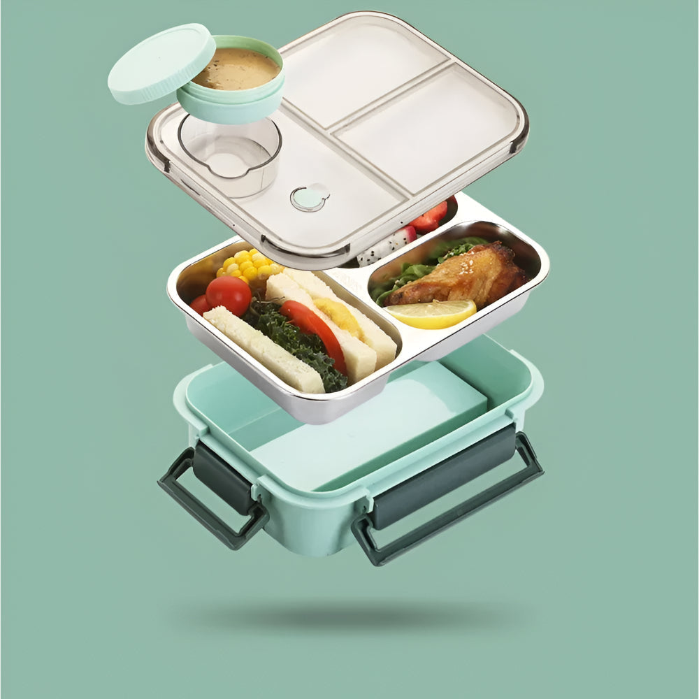 Contenitore per alimenti isolato in acciaio inox a tenuta stagna | Meowbutter