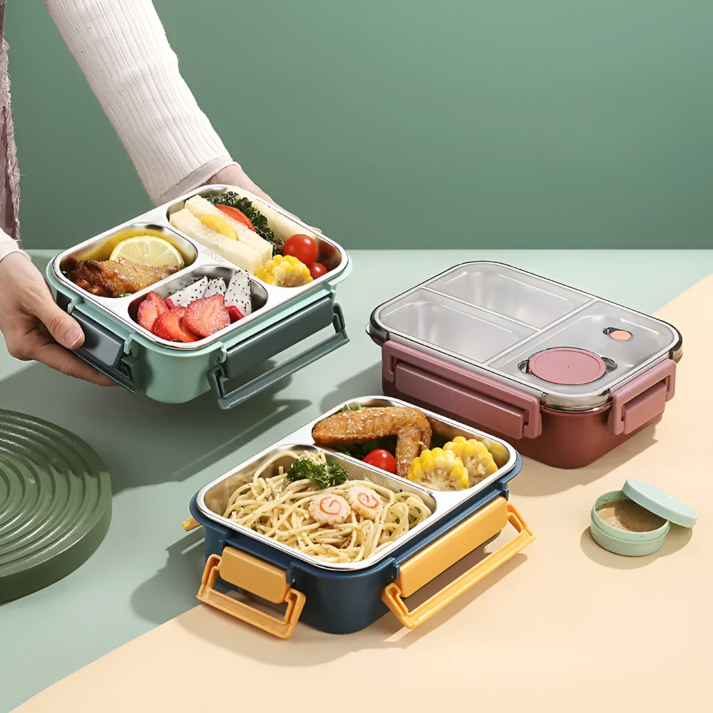 Contenitore per alimenti isolato in acciaio inox a tenuta stagna | Meowbutter