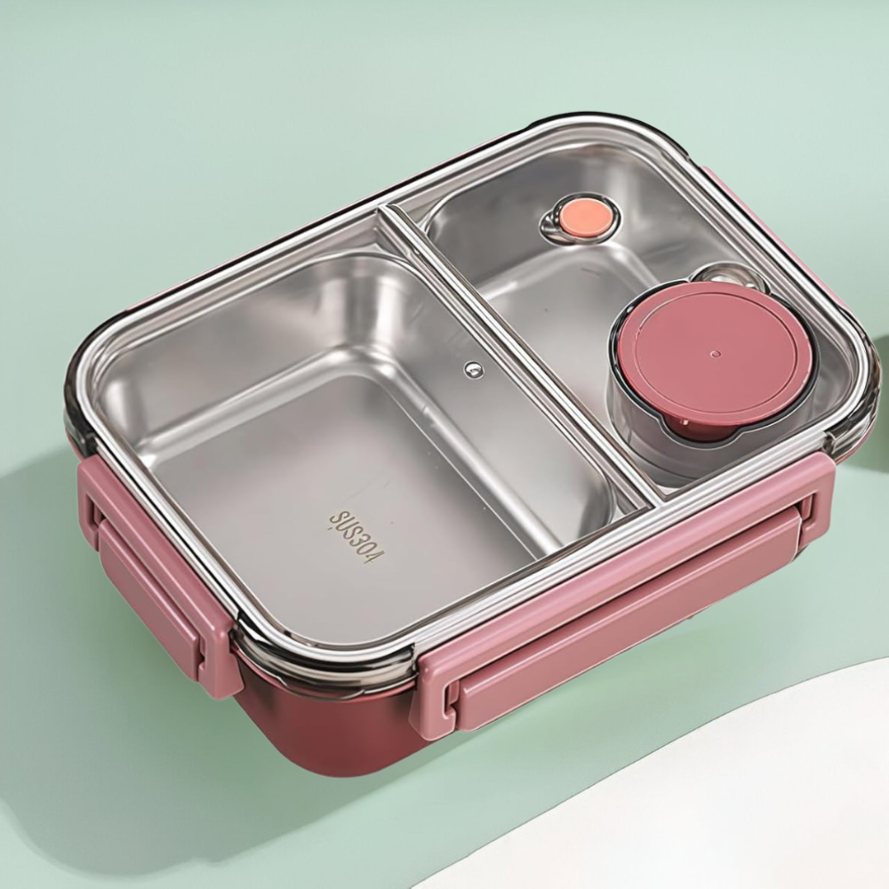 Contenitore per alimenti isolato in acciaio inox a tenuta stagna | Meowbutter