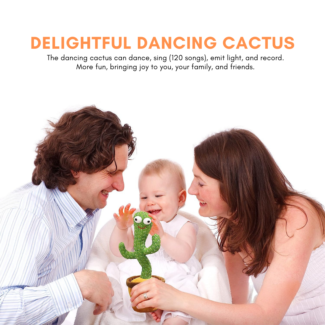 Giocattolo Interattivo Cactus Danzante Parlante Giocattolo Peluche Cantante | Meowbutter