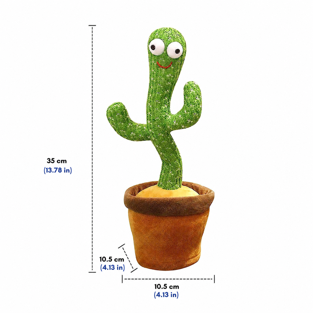 Giocattolo Interattivo Cactus Danzante Parlante Giocattolo Peluche Cantante | Meowbutter