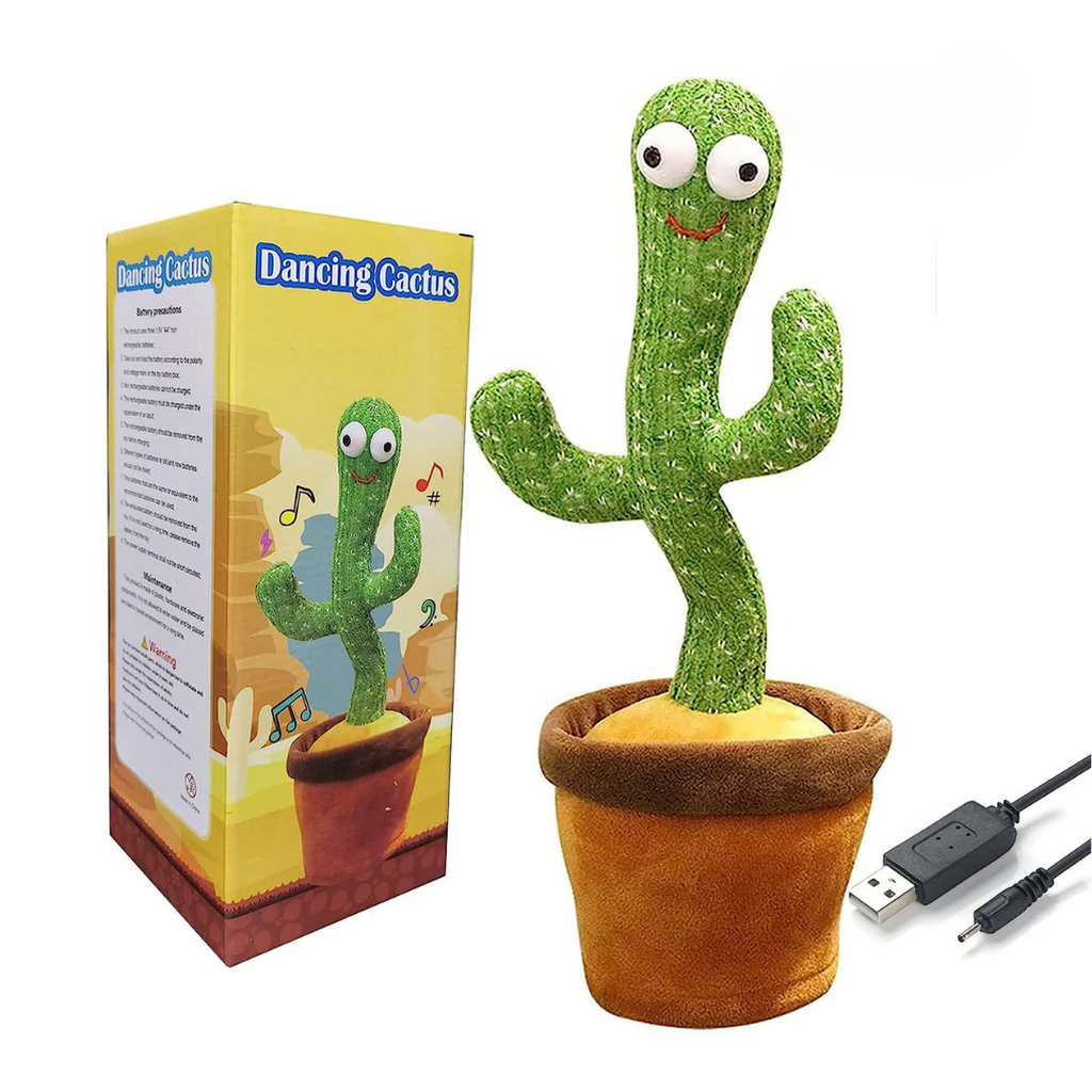 Giocattolo Interattivo Cactus Danzante Parlante Giocattolo Peluche Cantante | Meowbutter