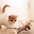 Cat Toy Interactive Bird Sound Flapping Rechargeable Pet Toy | Meowbutter