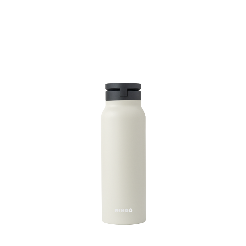 Water Bottle With Magnetic Lid And Phone Holder On The Go