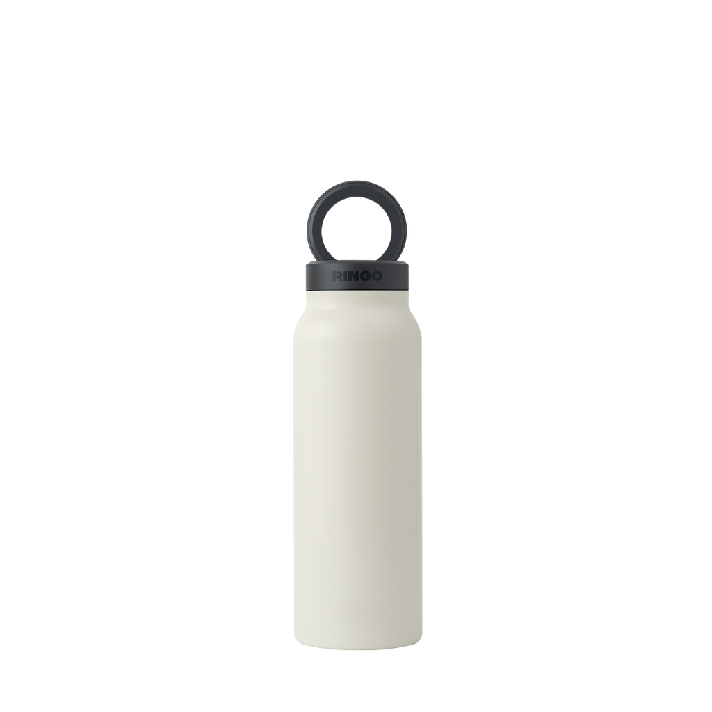 Water Bottle With Magnetic Lid And Phone Holder On The Go