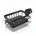 Aluminum Kitchen Sink Organizer — Fast Drain Storage Basket