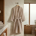 All-Season Bathrobe Made From One Hundred Percent Muslin Cotton