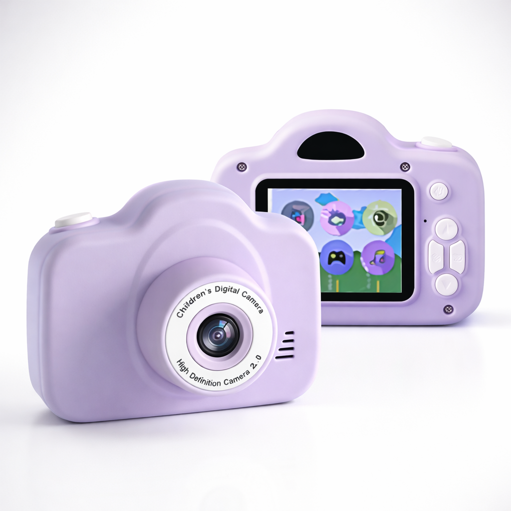 Compact Digital Camera — HD Video Capture, Creative Photo Filters